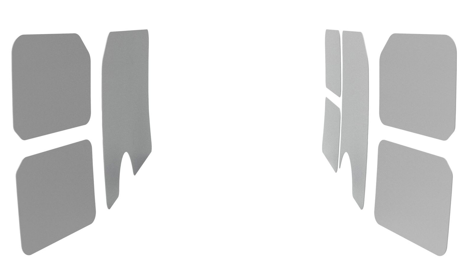 Wandbetimmering kunststof